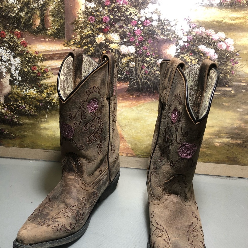 Smoky kids boots sz 3 D